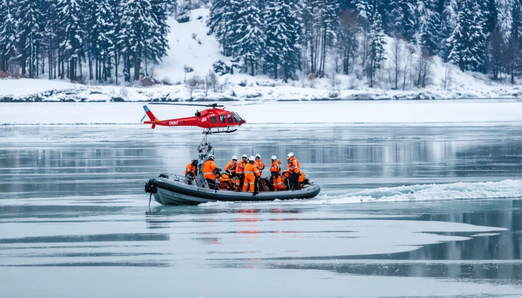 Frozen Lake Tragedy: Rescue Operation Underway at Eibsee